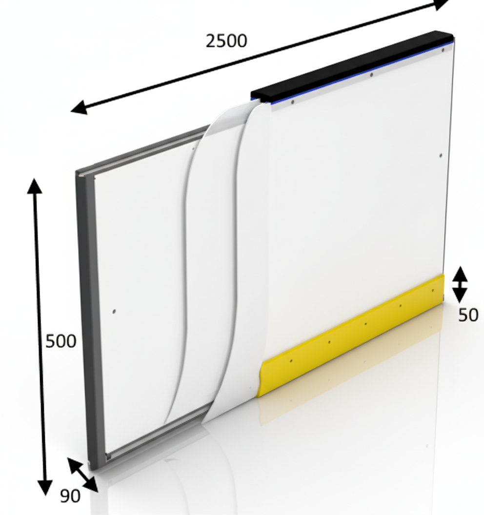 SmartBoard with measurements